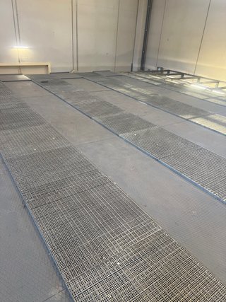 Reja de suelo galvanizada 90x91cm alto 3cm