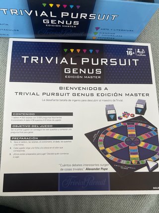 Trivial Pursuit Genus Edición Master
