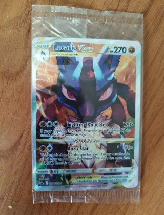 Carta Pokémon Lucario VSTAR SWSH291