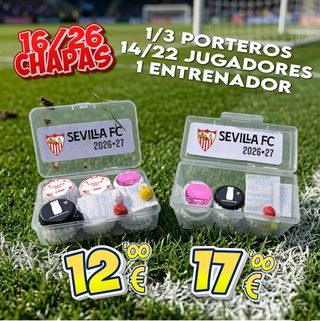 Sevilla FC 26/27 - FútbolCHAPAS