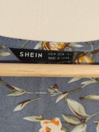 Vestido largo fluido estilo boho de SHEIN, talla M