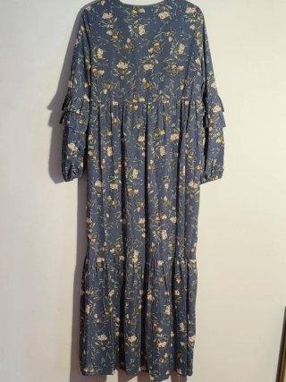 Vestido largo fluido estilo boho de SHEIN, talla M