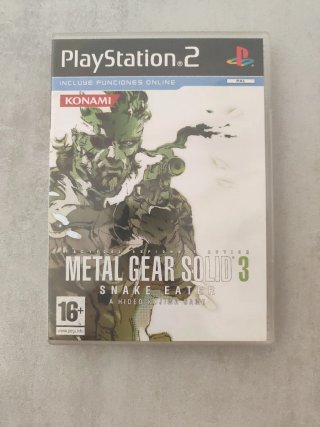 Metal Gear Solid 3 Snake Eater PS2 PAL