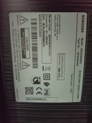 Televisor Samsung 65 Negro