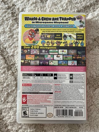 Juego Nintendo Switch Wario Ware: Get It Together!