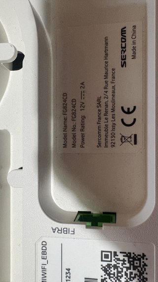 Router WiFi con adaptador