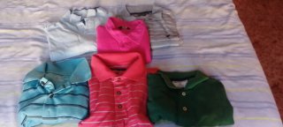 Camiseta Polo Grand Slam Golf Tallas  M y l Rayas