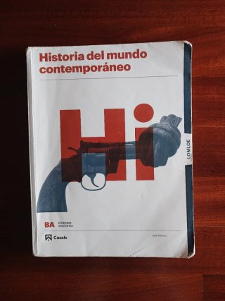 Historia del mundo contemporáneo, Hi Bachillerato