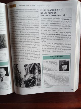 Historia del mundo contemporáneo, Hi Bachillerato