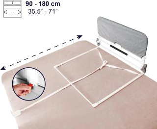 Barandilla Cama Adulto Abatible 82cm