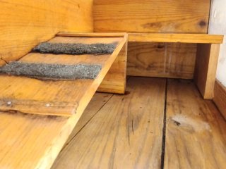 Terrario madera para reptil o tortuga.