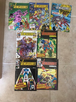 Lote 65 Cómics Los Vengadores Vol. 1 Comics Forum