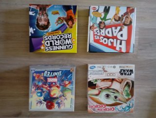 Lote 4 Juegos de Mesa: Star Wars, Marvel, Guinness