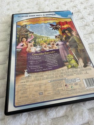 DVD Shrek Tercero DreamWorks Original Español