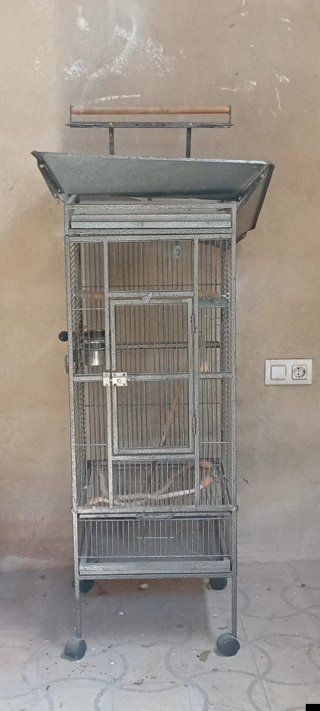 Jaula para pájaros grande Sin oxido