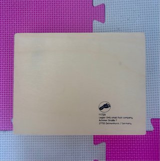 Juego de figuras geométricas de madera