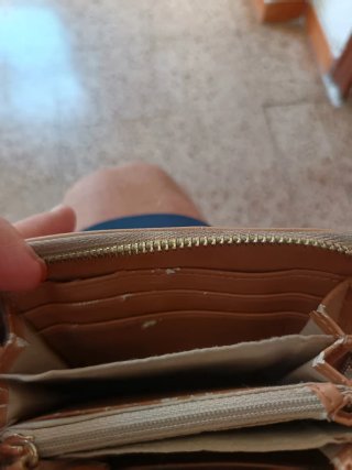 Cartera Valentino Beige Mujer