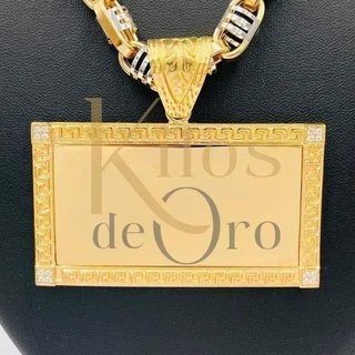 COLGANTE CHAPA CON GRECA