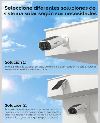 Cámara Seguridad ARCCTV Inalámbrica Exterior 2K