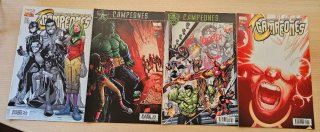 Marvel Campeones 1-13 + Vengadores 89 – 14 grapas