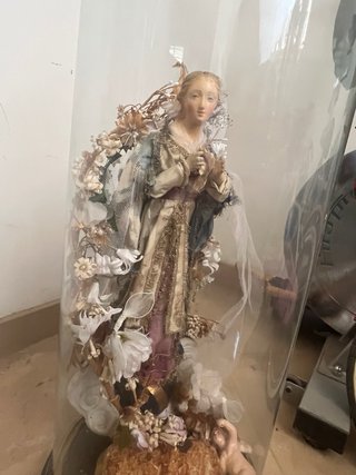 Antica Composizione Arte Sacra Devozionale