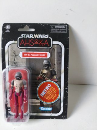 Star Wars Ahsoka HK-87 Assassin Droid Retro Kenner