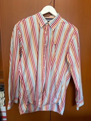 Camisa Tommy Hilfiger Rayas Multicolor