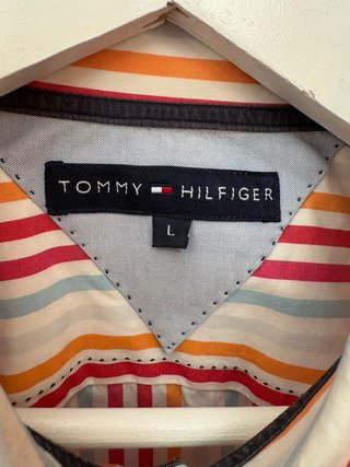 Camisa Tommy Hilfiger Rayas Multicolor