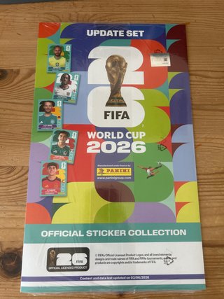 Panini Álbum Mundial FIFA 2026 Update Set