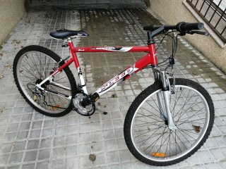 Bicicleta de Montaña Roja SPEED