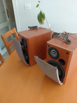 Altavoces Sony 6 Ohms