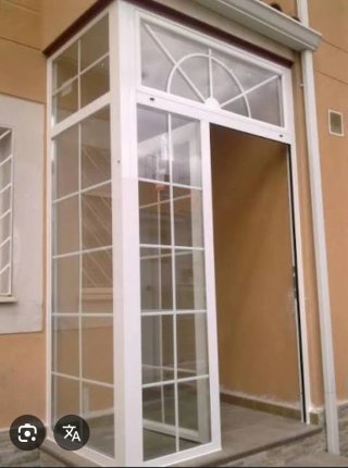 Puerta corredera y ventana