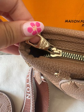 Bolso estilo Louis Vuitton Beige/Marrón