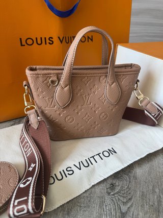 Bolso estilo Louis Vuitton Beige/Marrón