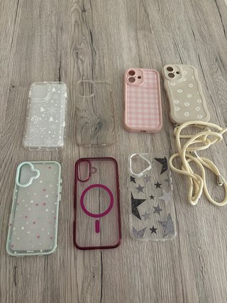 Lote 7 fundas iPhone