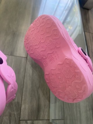 Zuecos niña rosa búho talla 25