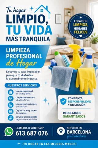 Limpieza de casas  apartamento, reformas