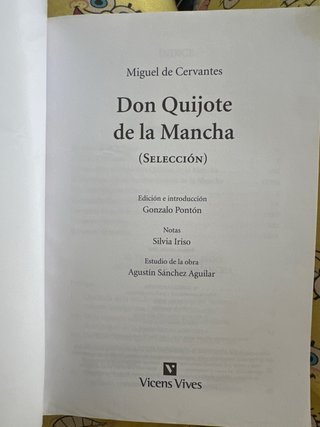 Don Quijote de la Mancha (selección)