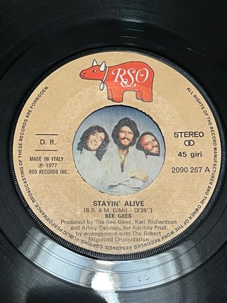 Vinile Bee Gees Stayin' Alive / If I Can't Have Yo