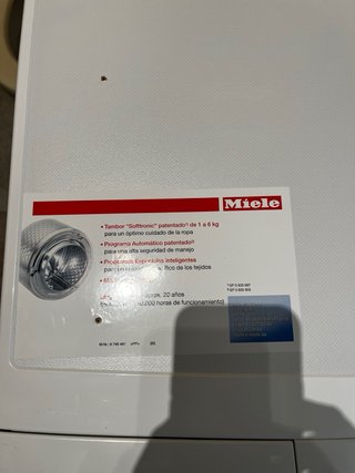 Lavadora Miele W1740 Active Care