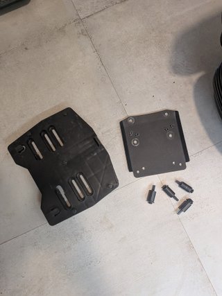 Baúl para moto negro
