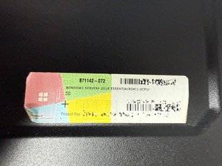 HPE ProLiant MicroServer Gen10 + Server 2016