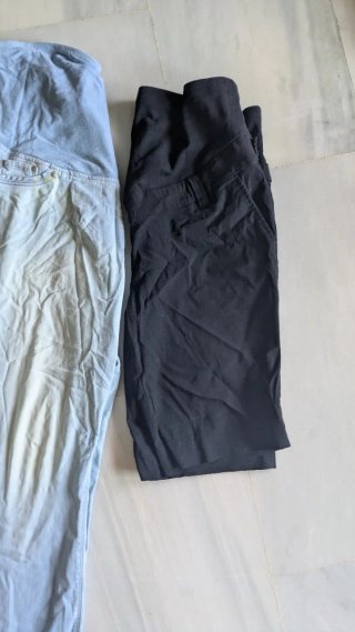 Pack 4 Pantalones Premamá Talla 40-42. Hym