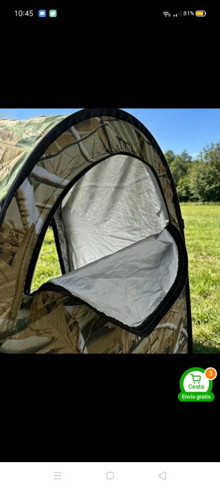 Caseta de camping/ducha portátil nueva