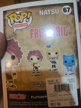 Funko Pop! Natsu 67 Fairy Tail