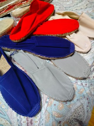 Alpargatas de esparto. 36,37,38,39,40 y 41