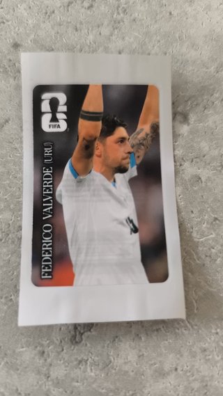 Cromo Panini Federico Valverde Coca-Cola