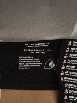 Capazo Britax Römer para cochecito de bebé
