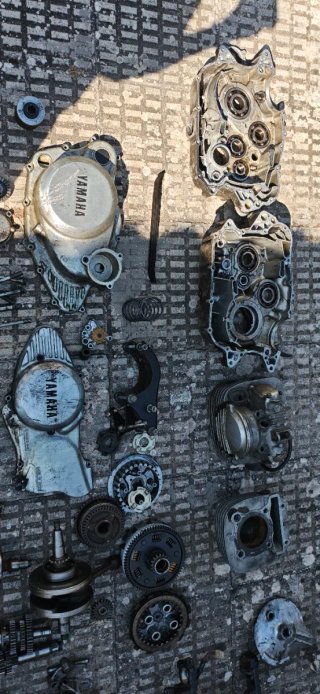 Despiece Yamaha SR 250
