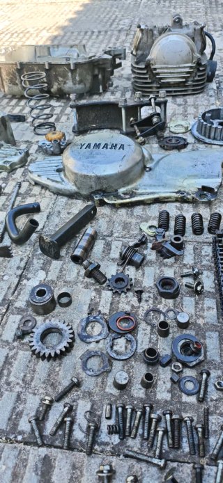 Despiece Yamaha SR 250